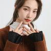 Chiffon Fake Cuffs Detachable Cuffs Fake Flared Sleeves Pleated Fake Sleeves  Blouse Wrist Warmers