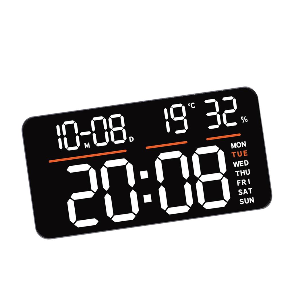 Digital Alarm Clock Timer Creative 12/24H Alarm Clocks for Shop Learning Gym