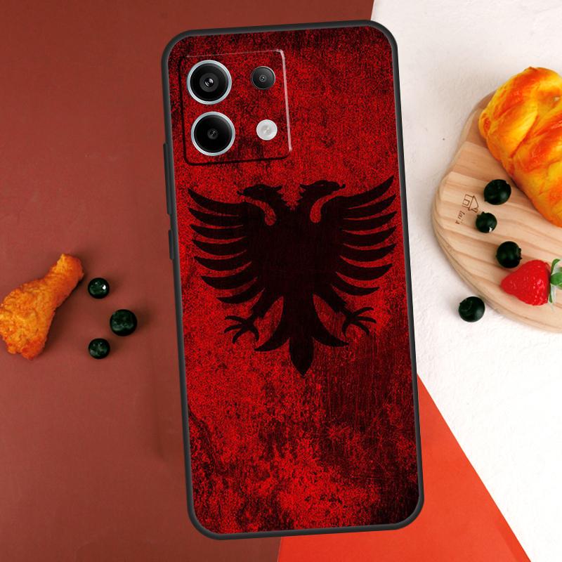 

Albania Flag Case For Xiaomi Redmi Note 14 13 Pro 9 10 11 12 Pro 10S 11S 12S Redmi 13C 10C 12C 14C Coque Redmi Note 12 4G