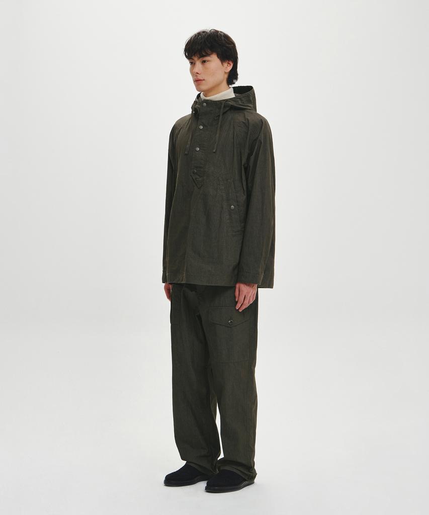HELEMENT Ryan Hooded Anorak Jacket (Khaki)