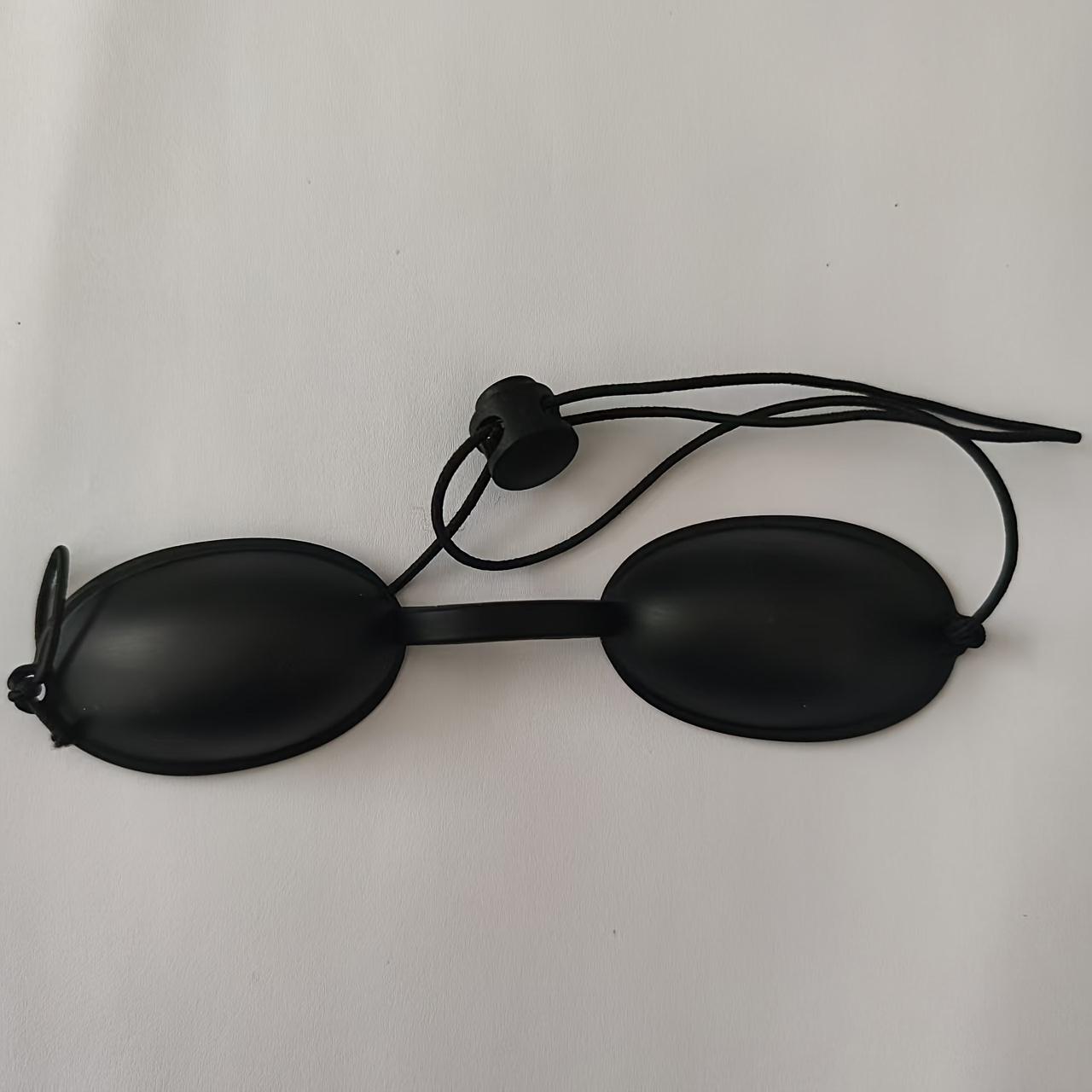 

Лазерные защитные очки, оборудование для салонов красоты, анти-синий свет, блокировка УФ-излучения, регулируемые очки, ламинирование бровей, домашний уход, мягкий защитный экран для лица чёрный