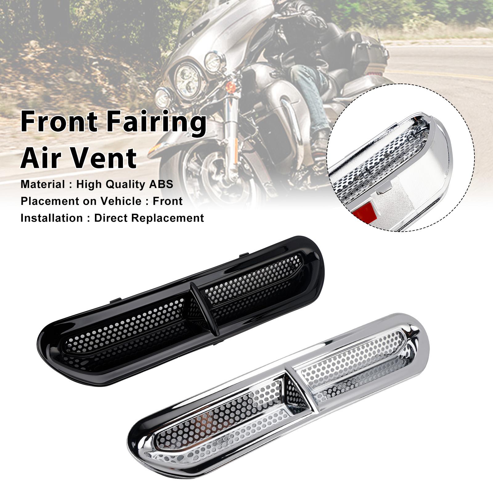 

Front Fairing Air Vent Trim For Touring Street Glide Electra Glide 2014-2024