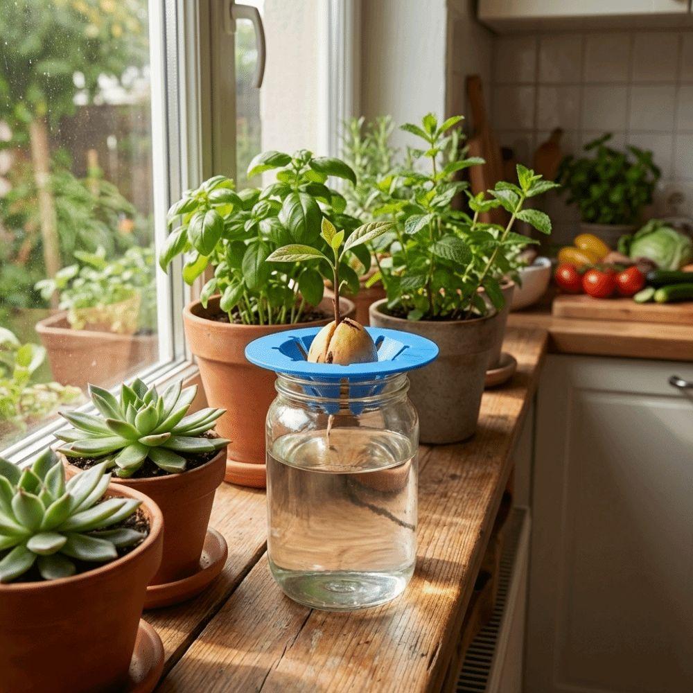 Sprouting Setup Avocado Planter Plastic Hydroponic Stand Planting Device  Plant Observation