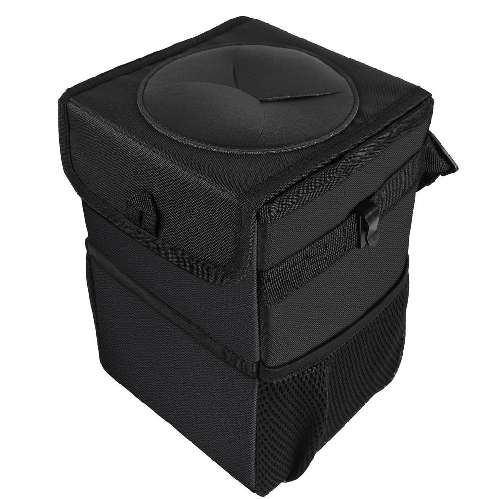 Waterproof Multi-functional Foldable Car Trash Can and Storage Organizer