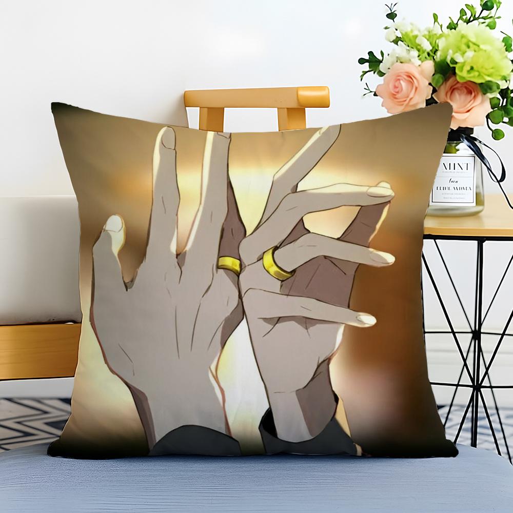 Yuri on Ice Cushion Cover Washable Linen comfort Soft  for Sofa Bed Cozy Home Room Decor