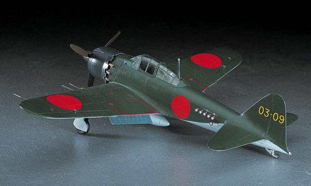 Hasegawa Japanese Navy Mitsubishi A6M5c Zero Type 52 Hei Plastic Model JT72 1/48