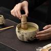 2-8PC Panda/Peony Flint red Matcha Making Set Bamboo Matcha Brush Exquisite Matcha Bowl Box with Whisk Sumptuous Tea Tools Gifts