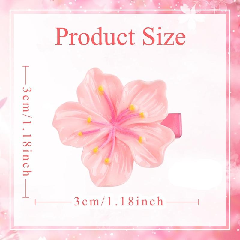 2/10PCS New Plumeria Flower Hair Clips Women Girls Lovely Egg Flower Barrette Hawaiian Wedding Bridal Hair Accessories
