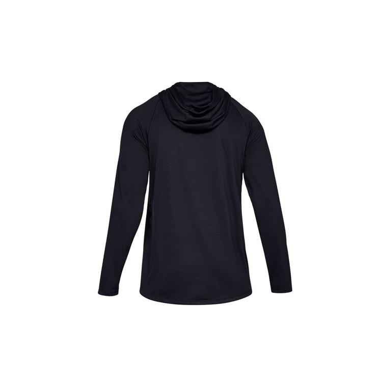 Under Armour Sweatshirts Men's Black Hooded Moderate Regular 1328703-001