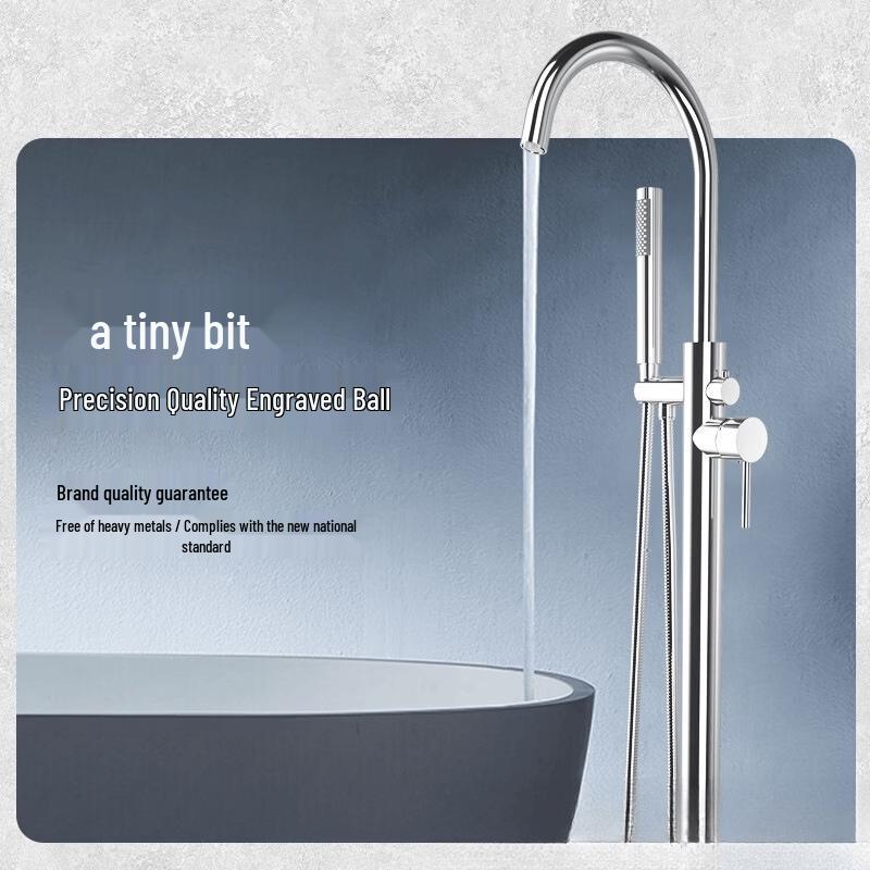 Stojący Mieszacz do Wanny Handun D1 z Ręcznym Prysznicem