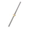 T8 8mm Trapezoidal Stainless Steel Threaded Rod Lead Screw & Brass Nut for 3D Printer 300mm