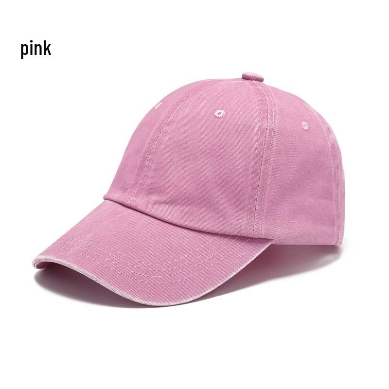 Vintage Distressed Dad Hat with Embroidered Logo – Soft Brim, Flat Bill Baseball Cap