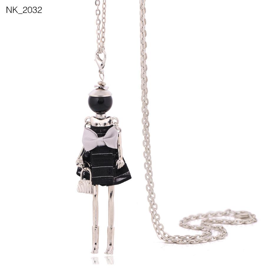 Cute Women Necklace Statement Lady Charm Long Trendy Necklace New Fashion Female Big Pendant Lovely Jewelry Gift