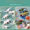 Cartoon Dinosaur DIY Painting Animal Dinosaur Doll Hand-made Graffiti Dinosaur  Home Decor