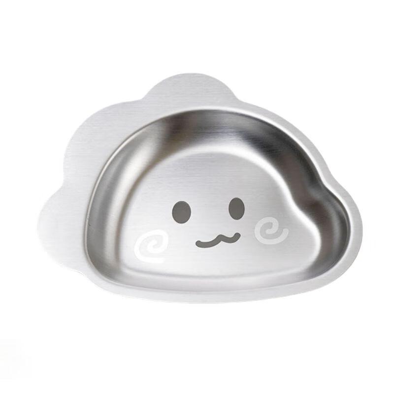 Qianxing 304 Stainless Steel Kids Cartoon Animal Lunch Plate