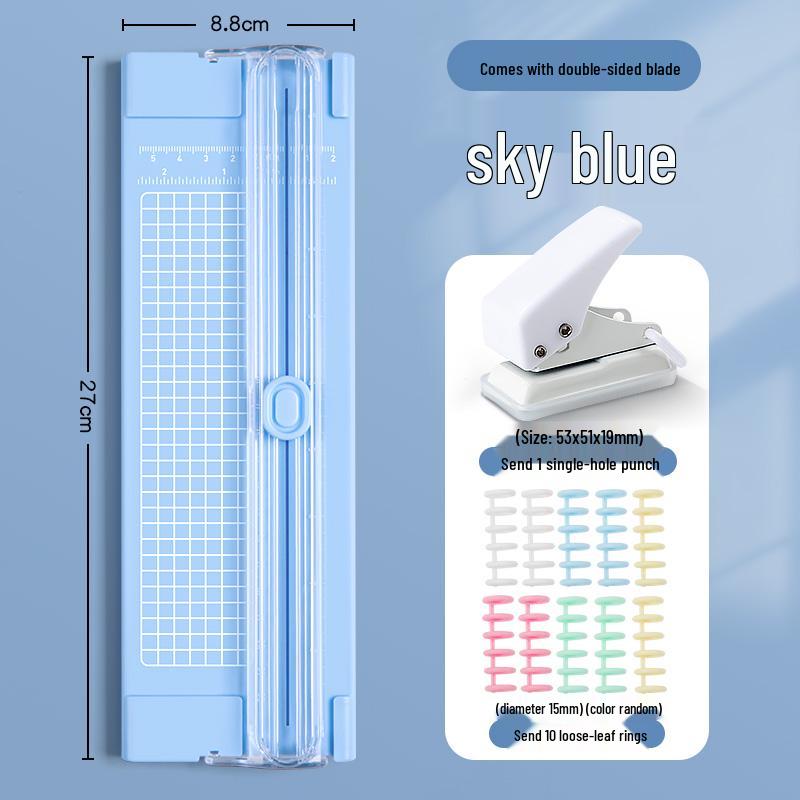 Dual-Function A4 Paper Cutter for Office & Craft Use