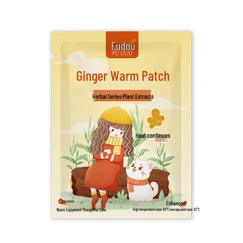 Mugwort & Ginger Self-Heating Menstrual Warm Patch for Cold Relief