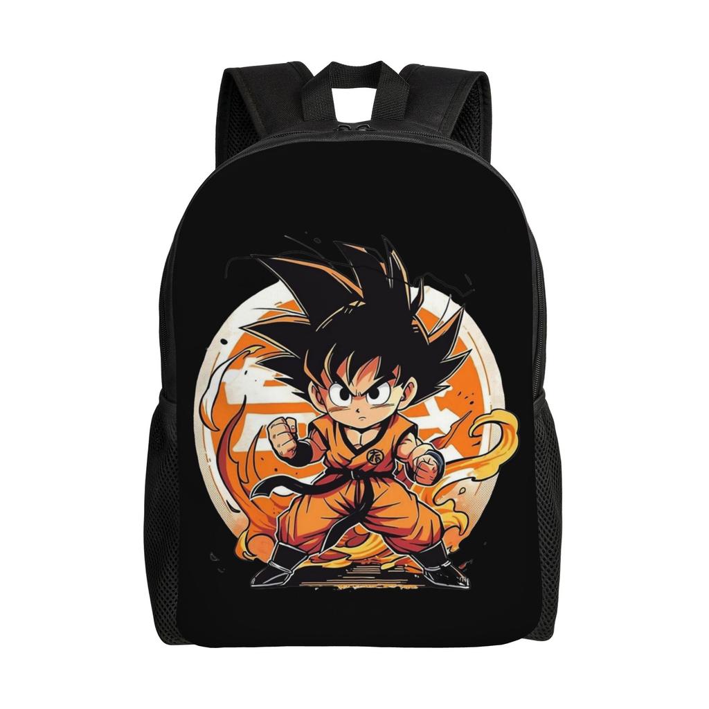 Goku Super Rose Power Backpack for Men Women Fashion Student Business Daypack Dragon Ball Anime Laptop Computer Shoulder Bag