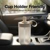Leak-proof Tumbler Straw Cup With Handle Transparent Plastic Water Cup For Cold And Hot Drinks Milk Coffee Mug For Students