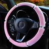Copri leva cambio e freno a mano con strass glitterati per auto, copri anello cambio cristallo per auto, accessori decorativi interni per auto