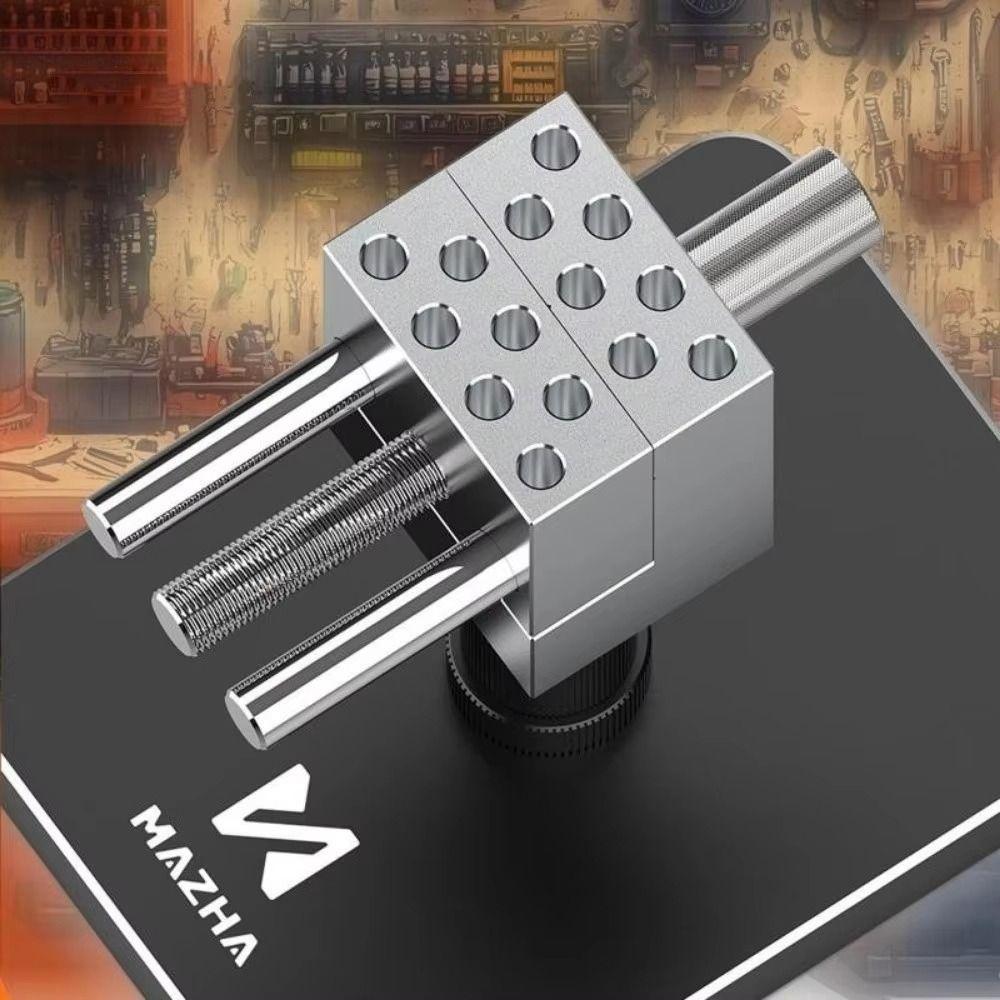 Precision Clamp Mini Table Vise Aluminum Zinc Zinc Alloy Mini Vise DIY Portable 2in1 Bench Vise  Fixing Tools