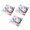 3Pcs Owl On A Tree Branch Sticker Innovative Self Adhesive Christmas Decal for Home Shop Store