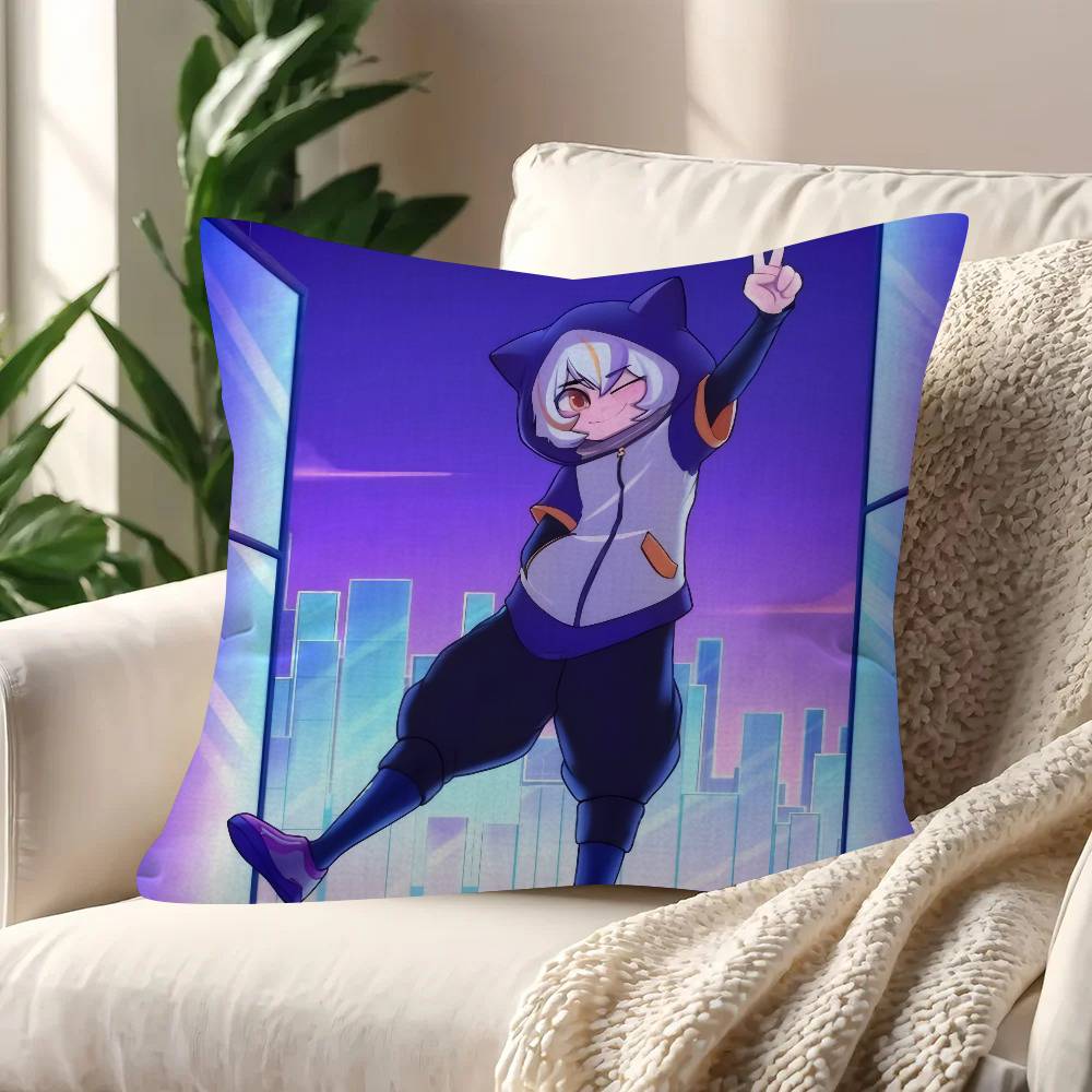 Anime C-Chuy Cute M-Mine  Cushion Cover Car Throw Pillow Case For Sofa Car Christmas Gift