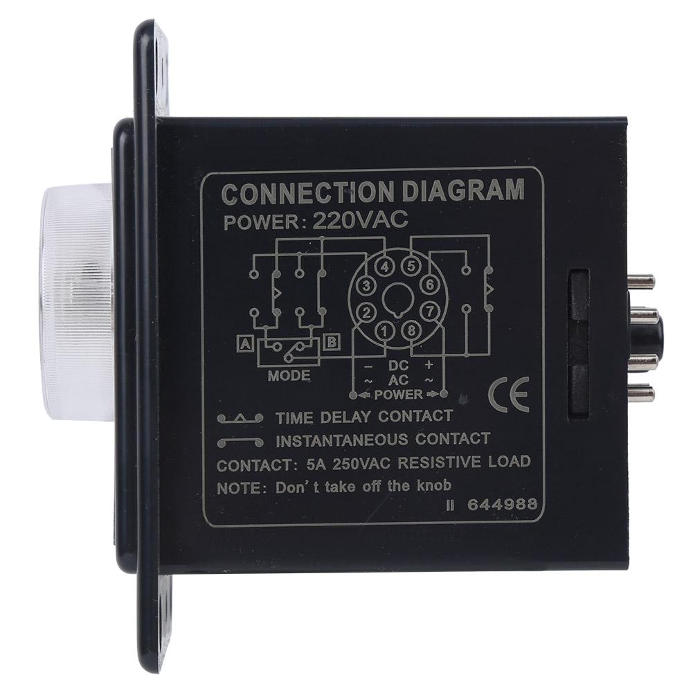 BERM Time Relay Electronic Relay Switches Timer Delay Timer AH2Y 6S