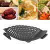Snap N Strain Pot Strainer Silicone Clip On Strainer for Pots Meat Vegetables Fruit Black Kitchen Gadget