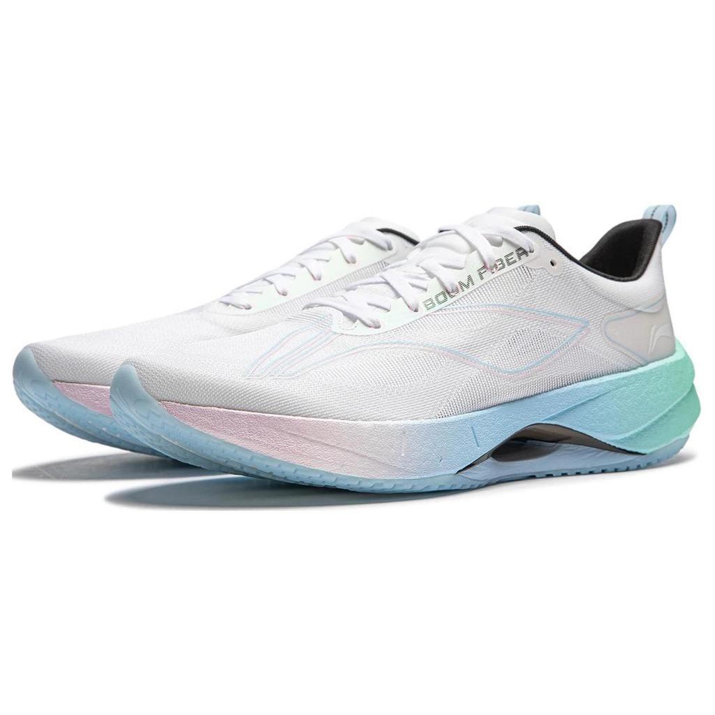 Li Ning Super Light 21 Cushioning Slip Resistant Abrasion Resistant Breathable Low Top Long Distance Running Sprint ARBU001-8
