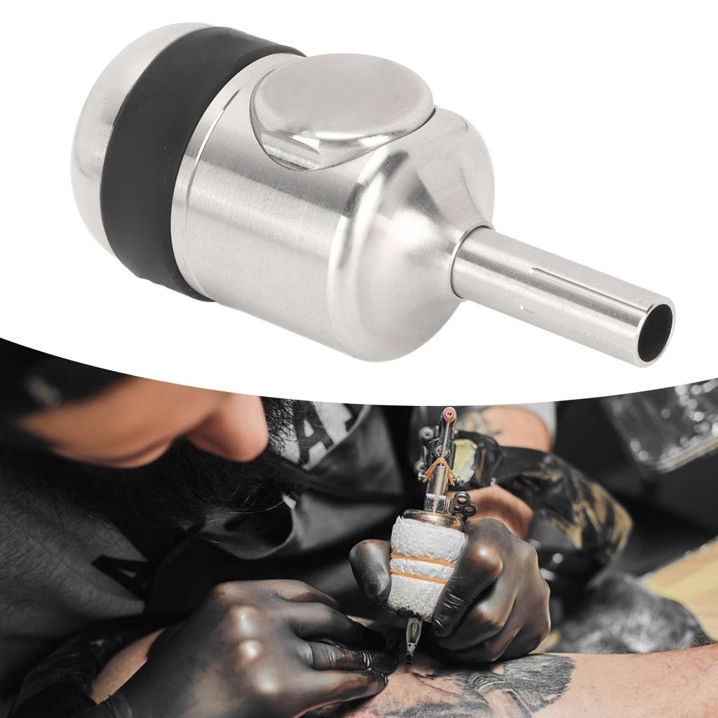 30mm Tattoo Grip Magnet Auto Self Locking Stainless Steel Professional Tattoo Machine Handle