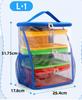 Childrens Toy Storage Bag With Pvc Material For Blocks And Puzzle Organizer For Kids Playroom