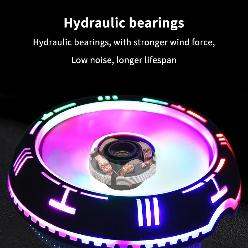 Cpu Cooling Is Suitable For Lga775/1150/1151/1155/1156/1200 For Fast Heat Dissipation And Efficient Operatio110Mm Fan Led