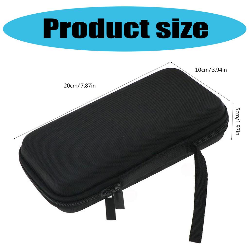 Carrying Case for FX82DE FX85DE Plus Scientific Calculator Meshing Pocket Fit Charging Cable Storage Case