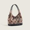 Relaxed Large Capacity Underarm Tote Bag for Women 2025 Early Autumn New Exquisite Lazy Style Bowknot Shoulder Bag