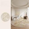 Modern Style Bedroom Decor Round Carpet Minimalist Carpets for Living Room Thicken Plush Bedside Floor Mat Fluffy Soft Study Rug
