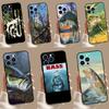 Bassfischen See Angler Hülle Für iPhone 14 13 12 11 15 16 Pro Max Mini X XR XS Max 8 7 14 15 16 Plus Abdeckung Funda