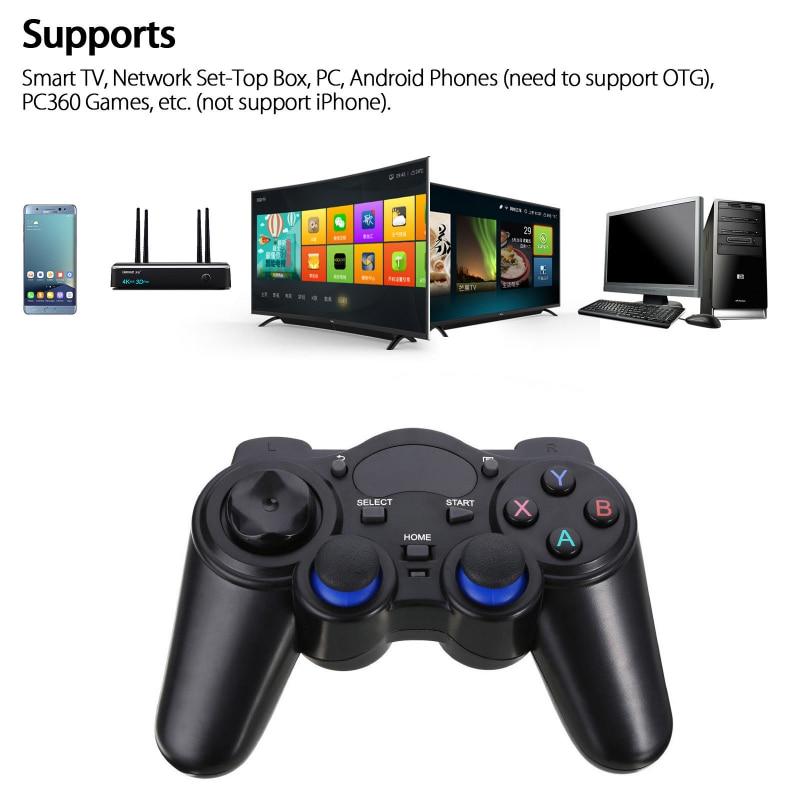 2,4G Wireless Controller Multifunktions-Gamepads Spiele Zubehör für Android Windows PS3