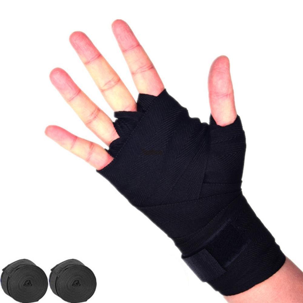 

Боксерский ремень для профессиональных соревнований, боевая санда 2,5 м/5 м, микроэластичный тренировочный муай-тай, 1 пара накладок 5m чёрный