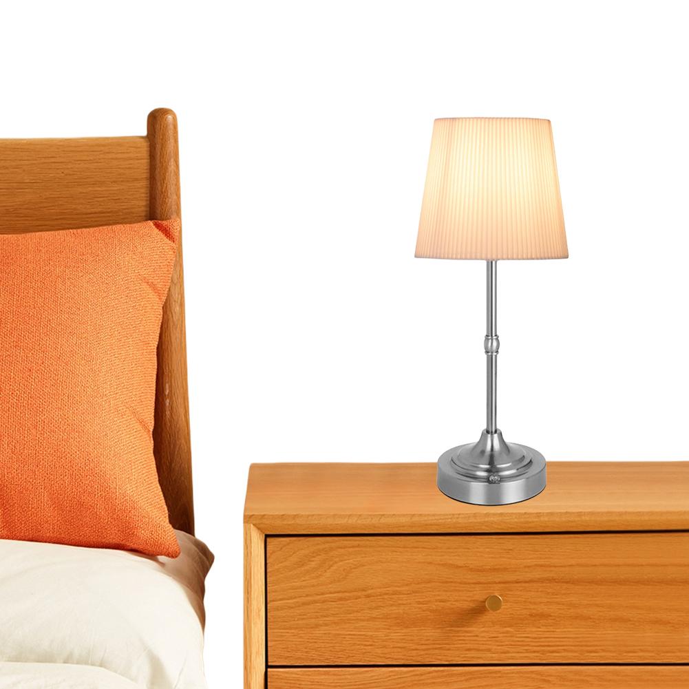 Pleated Decorative Atmosphere Light 2200K Warm Light Bedside Dining Room Lamp USB Rechargeable 5200mAh Night Light Touch Control