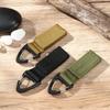 Sports Accessories EDC Equipment Nylon Webbing Hang Buckle Strap Carabiners Belt Clips Keychain