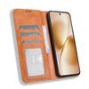 For vivo X200s 5G Leather Case Wallet Stand Retro Texture Phone Cover