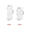 Kawaii Cat Water Bottles for Milk Tea Coffee Juice Portable Drinking Cup Home Transparent Juicing Beverage Drink Bottle BPA Free