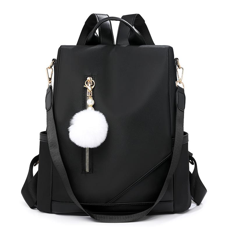 Backpack Women's Oxford Backpack Large Capacity Anti-theft Travel Schoolbag