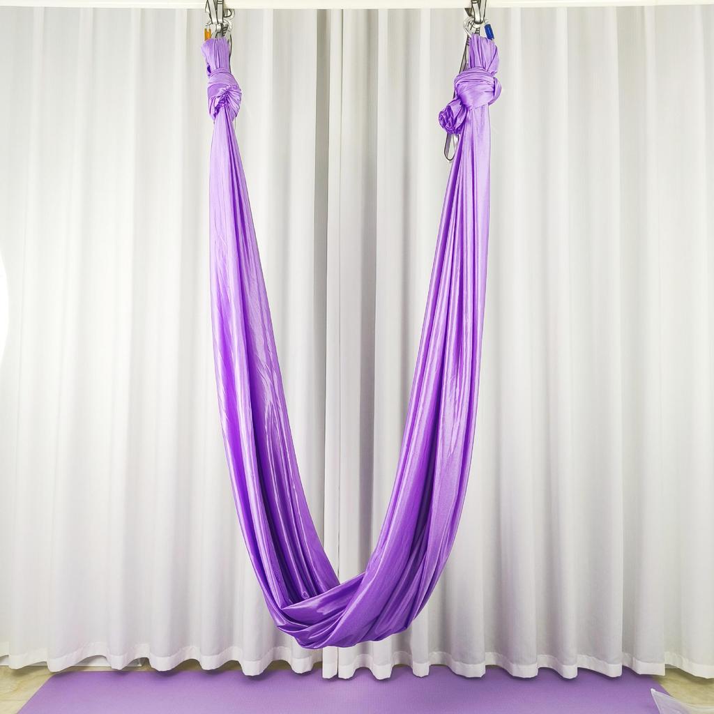 Seamless Elastic Aerial Yoga Hammock - 2.8m Anti-Gravity Flying Dance Swing Fabric