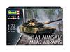 Revell 1/72 scale US Army M1A2 Abrams plastic model kit 03346