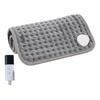 75W Electric Heating Blanket Back Neck Shoulder Pain Relief 9-Gear Temp 4-Gear Timer Flannel Electric Warming Pad UK Socket