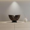 Modern Chinese Design Ornament Luxury Half Circle Decor Elegant for Living Room