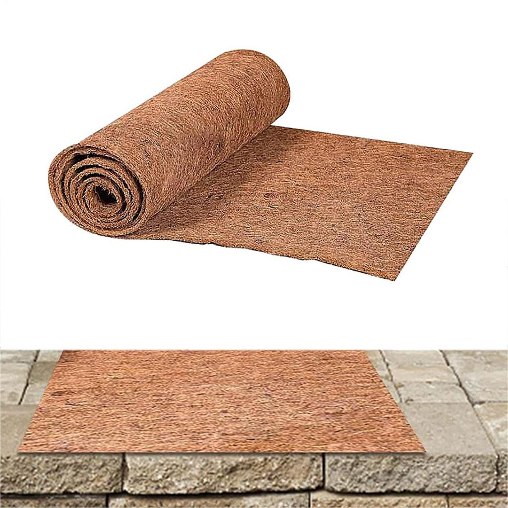 Plant Fiber Roll Coconut Coir Liner Natural Reptile Carpet Mat Coconut Fiber Rolls Insulation Garden Flowerpot Basket