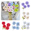 Silk Material Artificial Flowers Romantic Color Soft Texture Wedding Decor Artificial Design Wedding Ceiling Flower